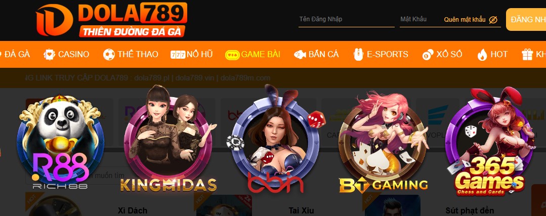 Game Bài DOLA789 – Kho Trò Chơi Đa Dạng Và Hấp Dẫn 1 Game Bai Dola789